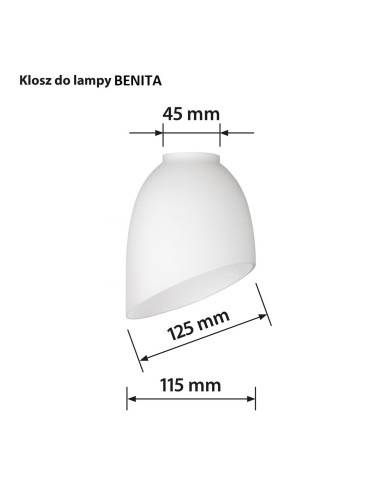 Klosz Do Lampy Benita