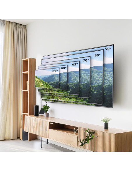 Maclean Uchwyt Do Tv Max Vesa 600X400, 32-90", 80Kg, Reg. Odchylenia +15°~-15° Mc-421