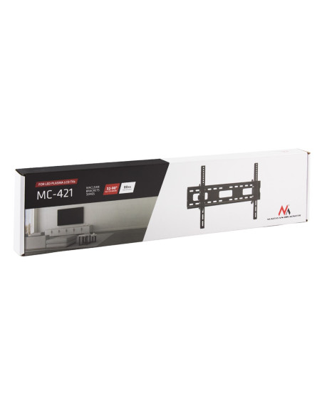 Maclean Uchwyt Do Tv Max Vesa 600X400, 32-90", 80Kg, Reg. Odchylenia +15°~-15° Mc-421