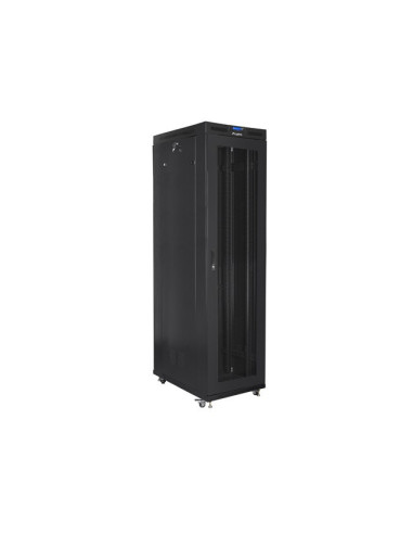 Lanberg Szafa Stojąca Rack 19" 47U 800X1000 Drzwi Perforowane Czarna Ff01-8047-23Bl