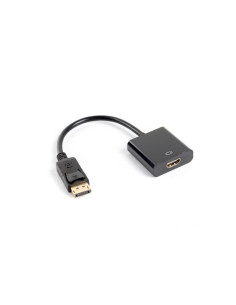 Adapter Lanberg Ad-0009-Bk (Displayport M - Hdmi F  0,10M  Kolor Czarny)