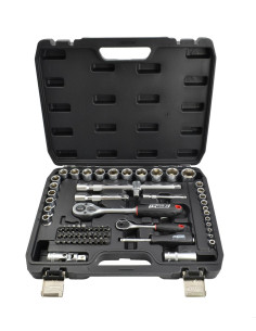 Awtools Zestaw Kluczy   72El  1/2" / 1/4" Black Line