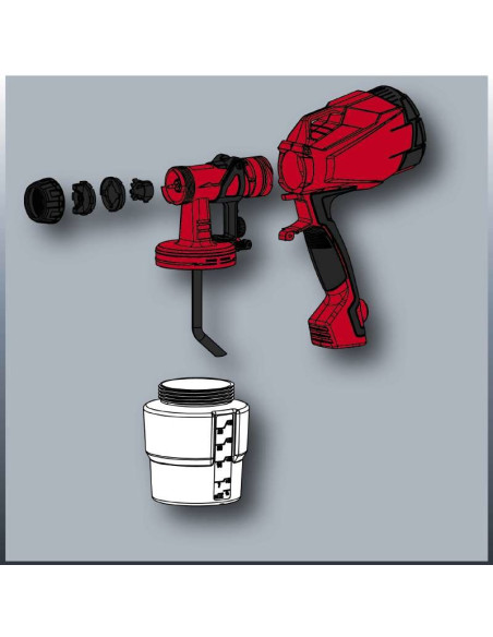 Pistolet Do Malowania Einhell Tc-Sy 400 P 4260005