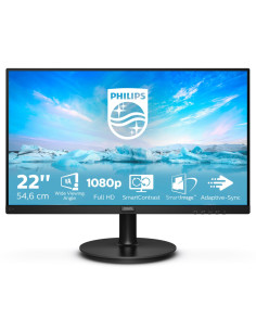 Monitor Philips 221V8A/00 (21,5"  Va  Fullhd 1920X1080  Hdmi, Vga  Kolor Czarny)