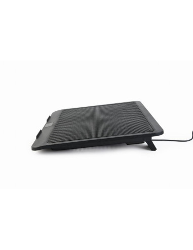 Gembird Podstawka Chłodząca Pod Notebooka 15" 1X Wentylator 12Cm, Podświetlenie Led, Nbs-1F15-04