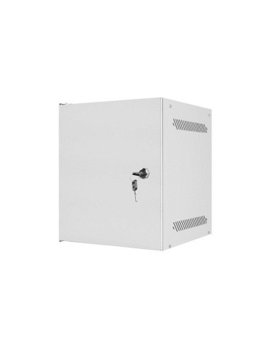 Lanberg Szafa Wisząca Rack 10" 6U 280X310 Szara, Drzwi Metalowe (Flat Pack) Wf10-2306-00S