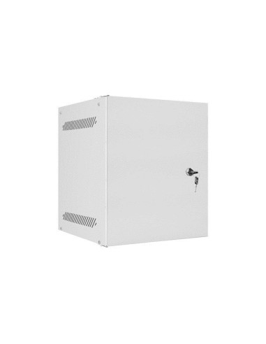 Lanberg Szafa Wisząca Rack 10" 6U 280X310 Szara, Drzwi Metalowe (Flat Pack) Wf10-2306-00S