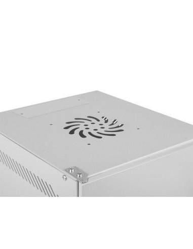 Lanberg Szafa Wisząca Rack 10" 6U 280X310 Szara, Drzwi Metalowe (Flat Pack) Wf10-2306-00S