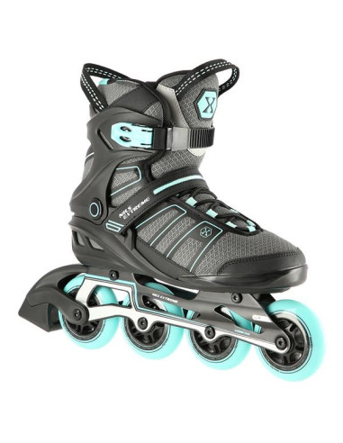 Łyżworolki Nils Extreme Na14217 Czarno-Miętowe Rozm. 42