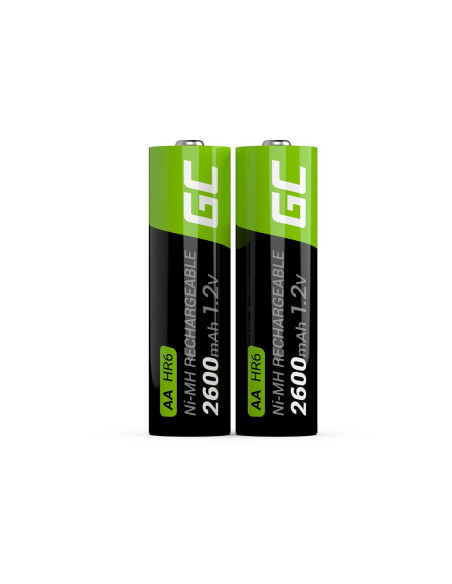 Green Cell Akumulatorki Paluszki 2X Aa R6 2600Mah