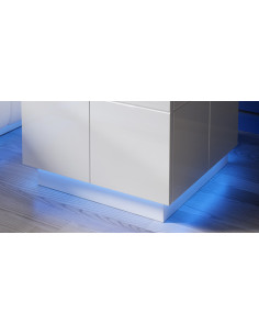 Oświetlenie Szafka Nocna Reja Niebieskie