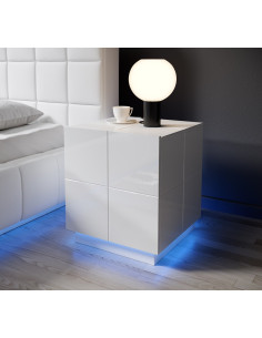 Oświetlenie Szafka Nocna Reja Niebieskie 2