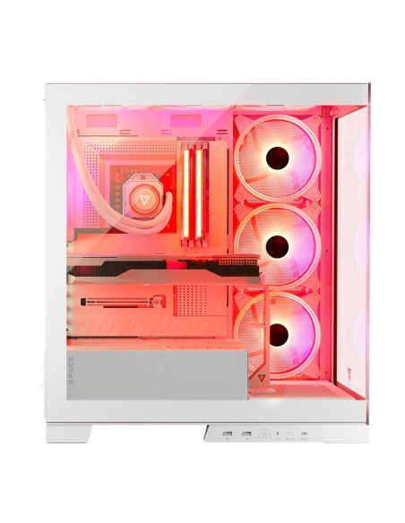 Modecom Obudowa Volcno Space Apex Argb Midi White