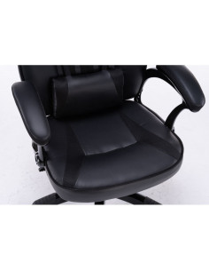 Fotel Obrotowy Gamingowy Krzesło Drift Czarny 2