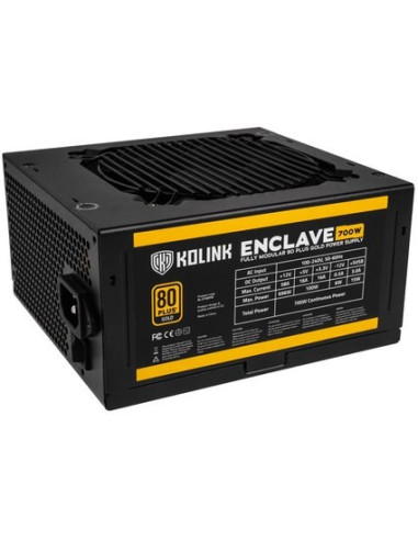 Kolink Enclave Moduł Zasilaczy 700 W 20+4 Pin Atx Atx Czarny