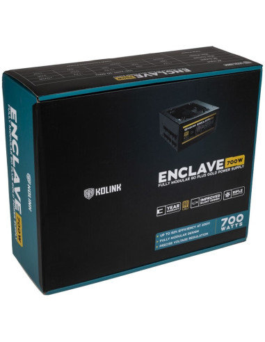 Kolink Enclave Moduł Zasilaczy 700 W 20+4 Pin Atx Atx Czarny