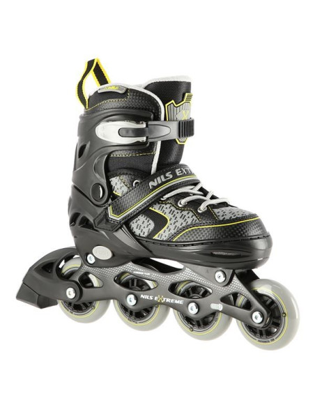 Łyżworolki Nils Extreme Na14198 Czarno-Żółte Rozm. L (39-42)