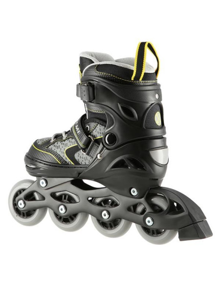 Łyżworolki Nils Extreme Na14198 Czarno-Żółte Rozm. L (39-42)