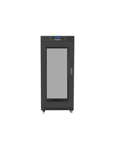 Lanberg Szafa Stojąca Rack 19" 22U 800X800 Drzwi Perforowane Lcd Czarna Ff01-8822-23Bl (Flat Pack)