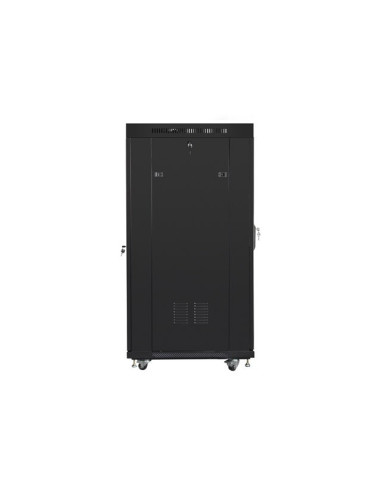 Lanberg Szafa Stojąca Rack 19" 22U 800X800 Drzwi Perforowane Lcd Czarna Ff01-8822-23Bl (Flat Pack)