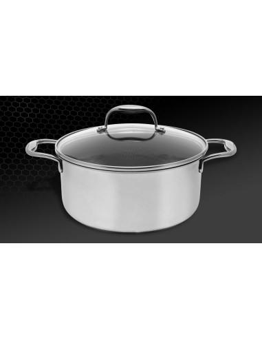 Garnek Z Pokrywką Kohersen Black Cube 24Cm