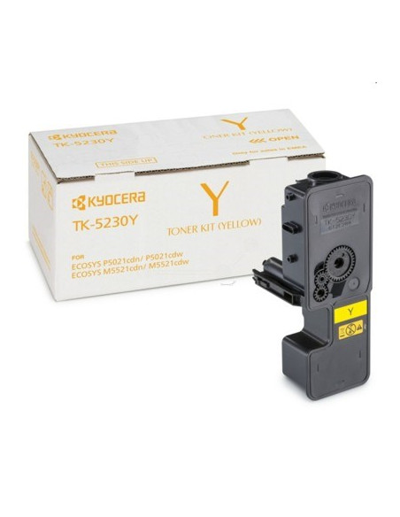 Kyocera Toner Tk-5230Y 1T02R9Anl0 Yellow