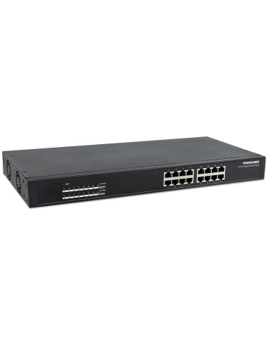Intellinet Switch Gigabit 16X 1000Mbps Rj45 Poe/Po
