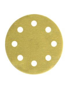 Milwaukee Krążek Ścierny Premium Hp 125Mm 8 Otworów P120 /50 Szt.