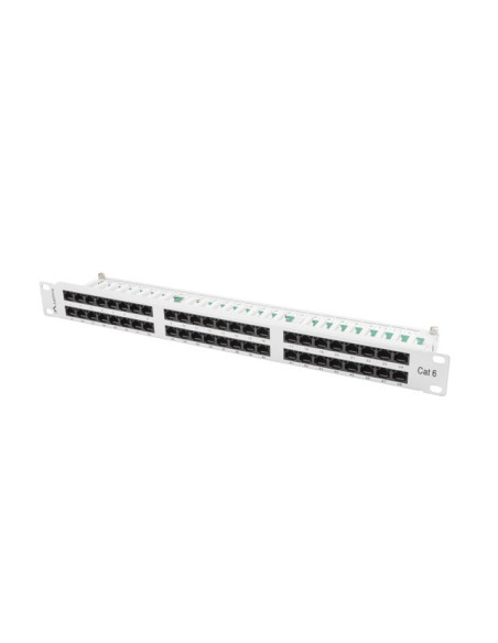 Patch Panel Lanberg  Ppu6-1048-S (1U  Kat. 6  48Xrj-45)