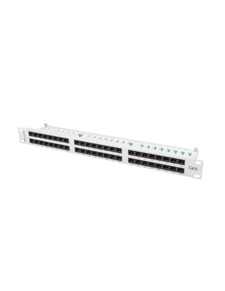 Patch Panel Lanberg  Ppu6-1048-S (1U  Kat. 6  48Xrj-45)