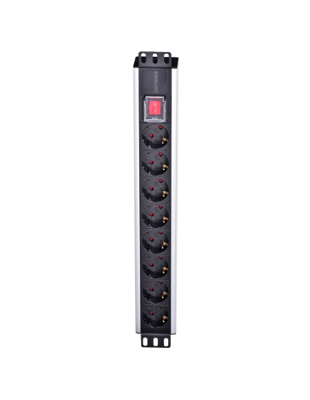 Intellinet Listwa Zasilająca 1.5U X8 19 Int 207157