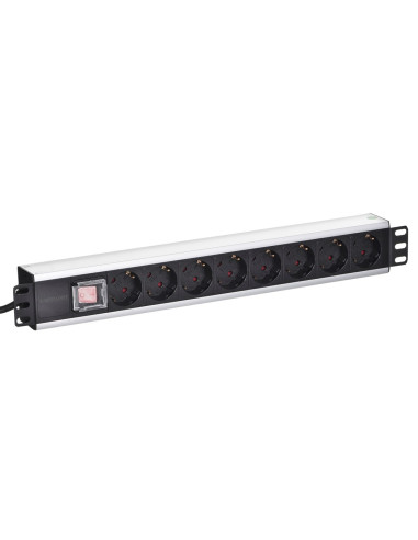 Intellinet Listwa Zasilająca 1.5U X8 19 Int 207157
