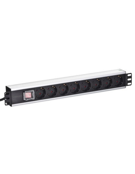 Intellinet Listwa Zasilająca 1.5U X8 19 Int 207157