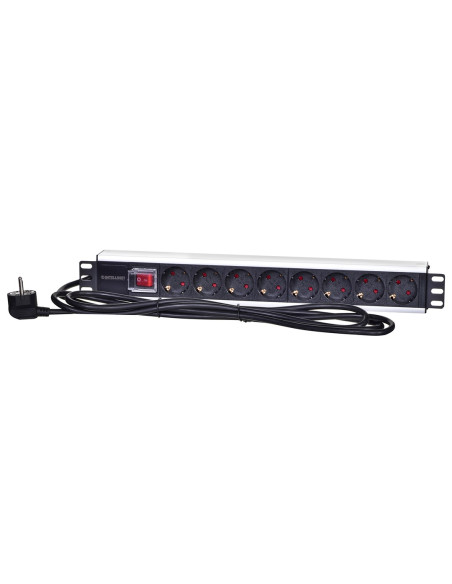 Intellinet Listwa Zasilająca 1.5U X8 19 Int 207157