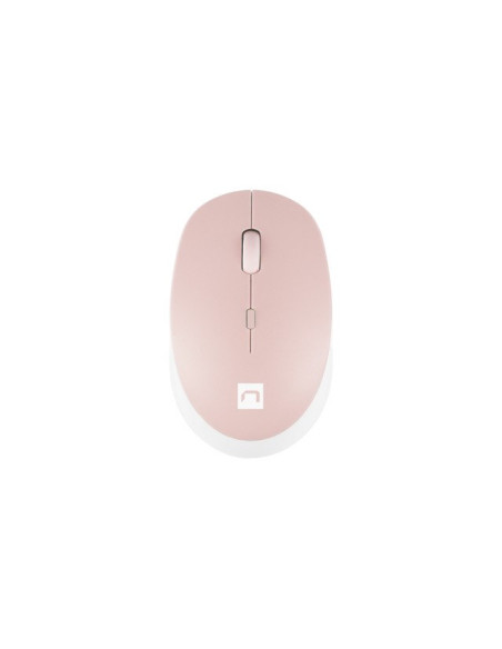 Natec Mysz Bezprzewodowa Harrier 2 1600Dpi Bluetooth 5.1 Biało-Różowa Nmy-1962