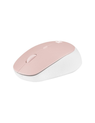 Natec Mysz Bezprzewodowa Harrier 2 1600Dpi Bluetooth 5.1 Biało-Różowa Nmy-1962