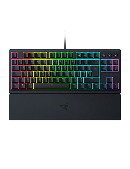 Razer Ornata V3 Tenkeyless Klawiatura Gaming Usb Qwertz Czarny