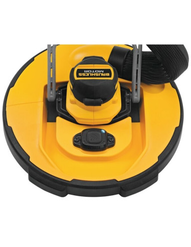 Dewalt Dce800N-Xj Przenośna Szlifierka Szlifierka Do Suchej Zabudowy 1200 Rpm Czarny, Srebrny, Żółty