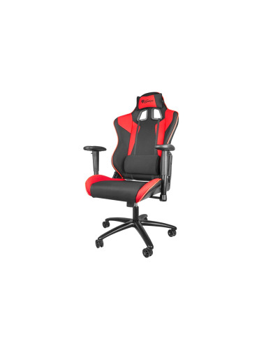 Genesis Sx77 Fotel Dla Gracza Obite Siedzisko Czarny, Czerwony