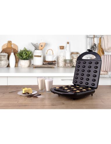 Mesko Home Ms 3041 Gofrownica 24 Gof. 1600 W Czarny