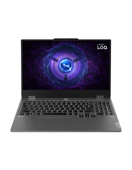 Lenovo Loq 15Iax9 I5-12450Hx 15.6" Fhd Ips 300Nits Ag 144Hz 16Gb Ddr5 4800 Ssd512 Geforce Rtx 4050 6Gb Noos Luna Grey