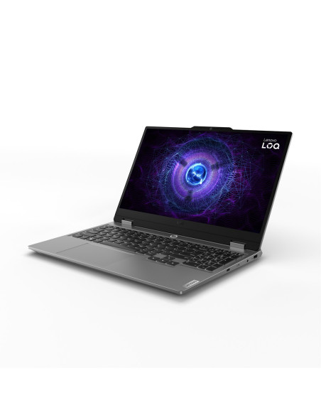 Lenovo Loq 15Iax9 I5-12450Hx 15.6" Fhd Ips 300Nits Ag 144Hz 16Gb Ddr5 4800 Ssd512 Geforce Rtx 4050 6Gb Noos Luna Grey