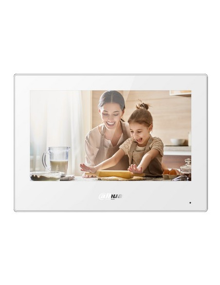 Dahua Monitor: 7" Ekran Dotykowy Tft, 1024X600 Pikseli Vth5321Gw-W