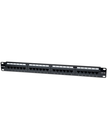 Intellinet Patch Panel 19'' 24 Porty Utp Kat. 5E Czarny