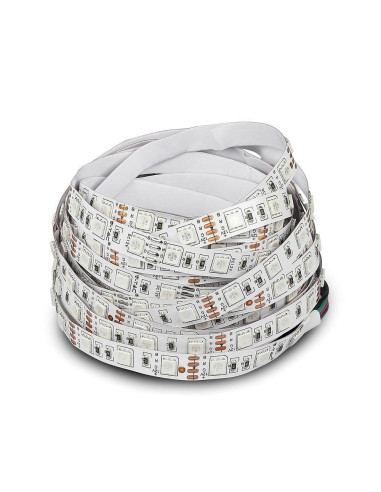 Taśma Led V-Tac Vt-5050 60 Ip20-Rgb Smd5050 12V 230V Ip20 10W/M 1000Lm (Sku 2558)