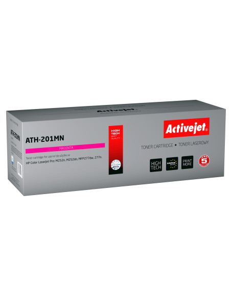Activejet Ath-201Mn Toner (Zamiennik Hp 201A Cf403A  Supreme  1400 Stron  Czerwony)