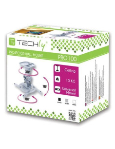 Techly Uchwyt Do Projektora Sufitowy 22Cm 10Kg Bia 2