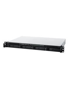 Nas Synology Rs422+  1U Rack  4X (3.5" Sata Hdd/2.5" Sata Ssd)  Amd Ryzen R1600  2 Gb Ddr4 Ecc, 2X 1Gbe Rj-45 2