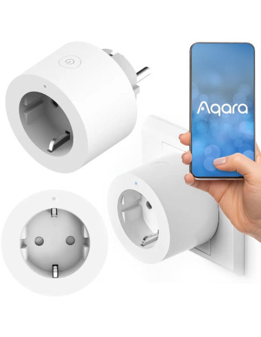 Inteligentne Gniazdo Aqara Smart Plug Sp-Euc01 Eu Homekit Zigbee
