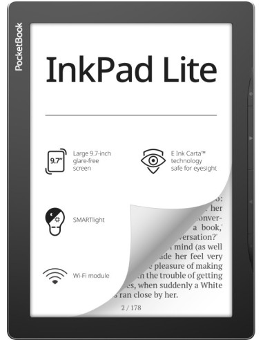 Ebook Pocketbook Inkpad Lite 970 9,7" 8Gb Wi-Fi Mist Grey